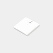 Post-it® Capitaine Old Scruff avec le nom Notes (Incliné)