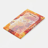 Post-it® Capricorne solaire fière (Incliné)