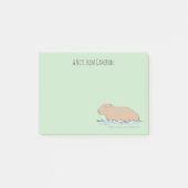 Post-it® Capybara Cute Wildlife Zoo animal (Devant)