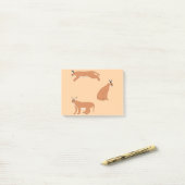 Post-it® Caracals (Sur un bureau)