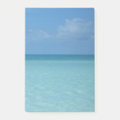 Post-it® Caraïbes Horizon Tropical Turquoise Bleu (Devant)