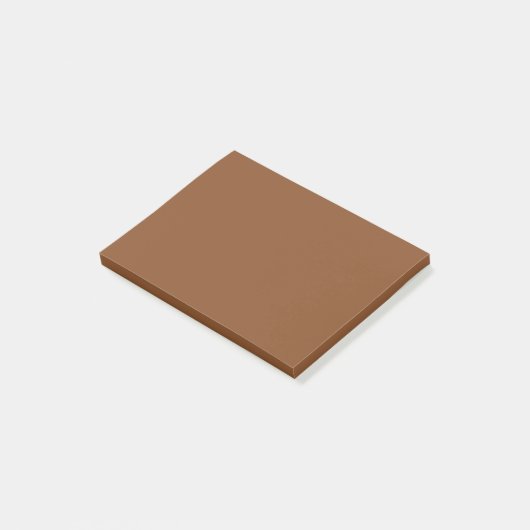 Post-it® Caramel Cafe couleur solide (Incliné)
