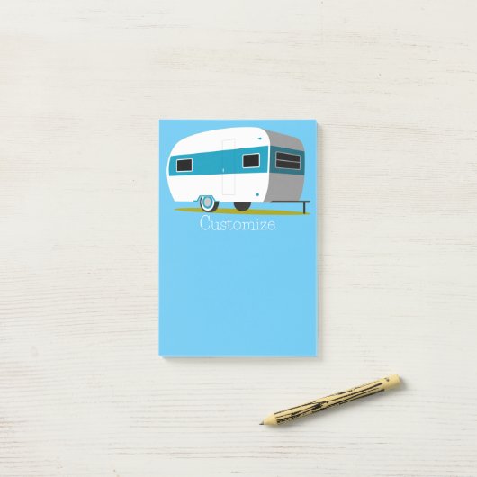 Post-it® Caravan Camper RV Thunder_Cove (Sur un bureau)