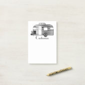 Post-it® Caravane Camper Traveller Thunder_Cove (Sur un bureau)