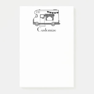 Post-it® Caravane de camping RV Thunder_Cove