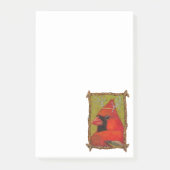 Post-it® Cardinal et Cicada Post-it-note pad (Devant)