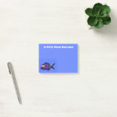 Post-it® Caricature de poisson de Piranha (Bureau)