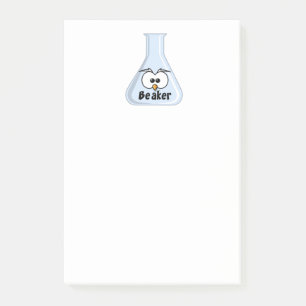 Post-it® Caricature de science amusante de Owl Beaker