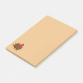 Post-it® Caricature mignonne Turquie (Incliné)