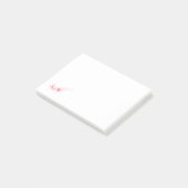 Post-it® Caricature vectorielle Axoloti (Incliné)