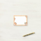 Post-it® caricatures kawaii mignonnes (Sur un bureau)