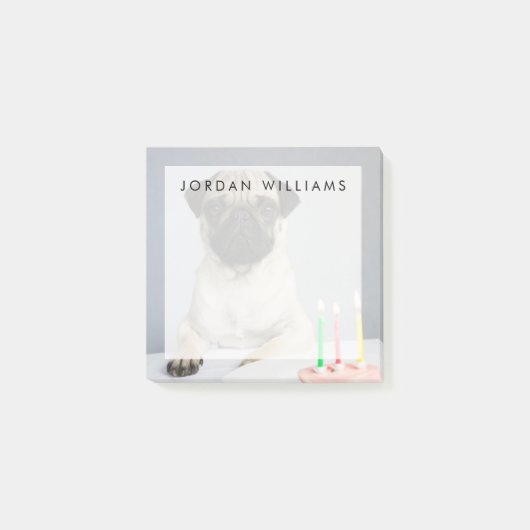 Post-it® Carlin d'anniversaire (Devant)