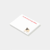 Post-it® Carlin Maman Chien Chien, Papa Secourt Des Chiots (Incliné)