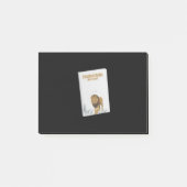 Post-it® Carnet de faune du lion puissant (Devant)