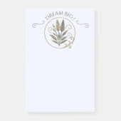 Post-it® Carnet de note, bloc-notes, Dream big. (Devant)