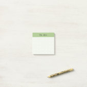 Post-it® Carnet de notes de style Bullet Journal en grille (Sur un bureau)