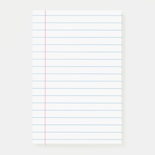 Post-it® Carnet de page papier (Devant)