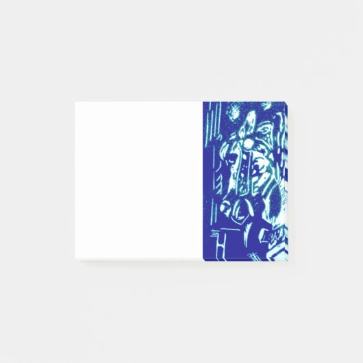 Post-it® Carnival Horse Blues (Devant)
