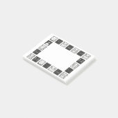 Post-it® Carré de chats (Incliné)