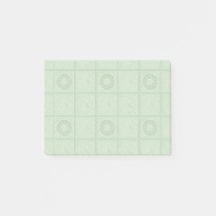 Post-it® Carreau motif vert de William Morris Diaper