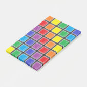 Post-it® Carrés arc-en-ciel (Incliné)