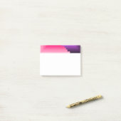 Post-it® Carrés Art déco (Sur un bureau)
