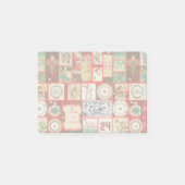 Post-it® Carrés de l'illustration de Noël (Devant)