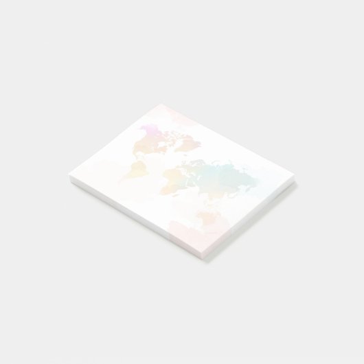 Post-it® Carte aquarelle (Incliné)