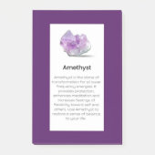 Post-it® Carte d'affichage Amethyst Crystal Signification B (Devant)