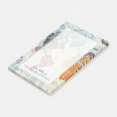 Post-it® Carte d'Air Afrique du monde (Incliné)