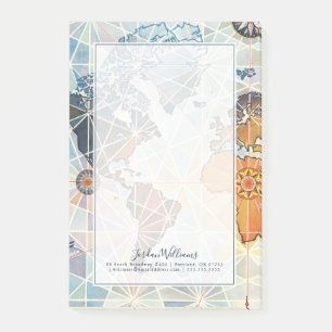 Post-it® Carte d'Air Afrique du monde