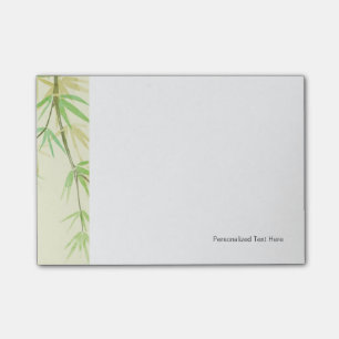 Post-it® Carte d'aquarelle peinte avec style sauvage
