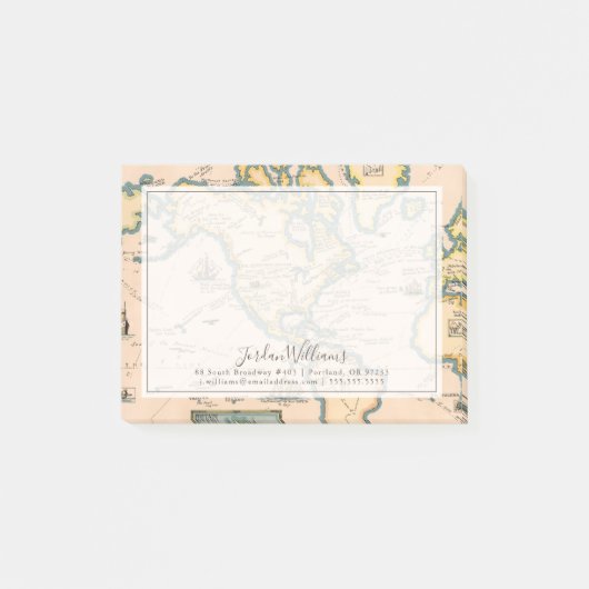 Post-it® Carte de grandes aventures (Devant)