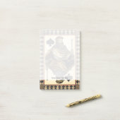 Post-it® Carte de jeu King of Spades par Vision Studio (Sur un bureau)