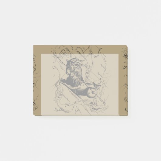 Post-it® Carte de la constellation du Capricorne Hevelius v (Devant)