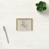 Post-it® Carte de la constellation du Capricorne Hevelius v (Bureau)