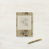 Post-it® Carte de la constellation Sagittarius par Hevelius (Sur un bureau)