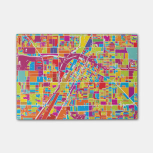 Post-it® Carte de Las Vegas coloré, Nevada