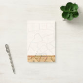 Post-it® Carte De L'État De Pennsylvanie (Bureau)