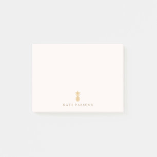 Post-it® Carte de note du Bloc-notes élégant pour ananas en