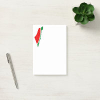 Carte de Palestine Watermelon Symbole de la libert
