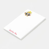 Post-it® Carte de Saint-Valentin Penguin Note (Incliné)