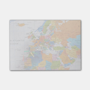 Post-it® Carte de voyage colorée