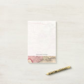 Post-it® Carte des Etats-Unis 5 (Sur un bureau)