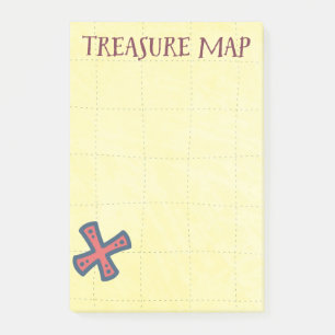 Post-it® Carte des trésors Pirate Booty
