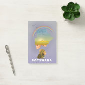 Post-it® Carte du Botswana (Bureau)