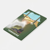 Post-it® Carte du chemin de fer Yorkshire (Incliné)