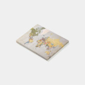 Post-it® carte du monde (Incliné)