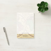 Post-it® Carte du monde sur la projection mondiale (Bureau)