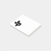 Post-it® Carte du Texas (Incliné)